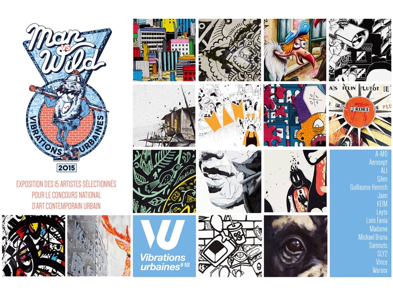 Concours De Street Art Des Vibrations Urbains 2015