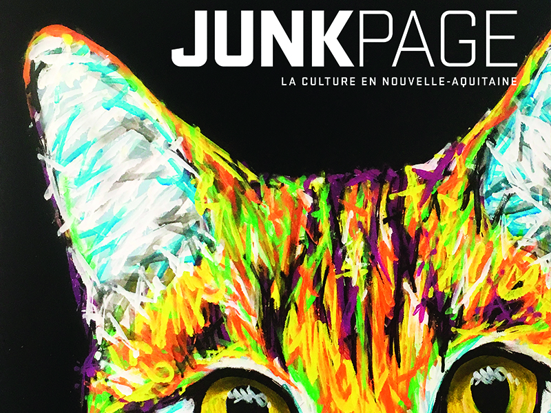 Retrouvez-moi en couverture du magazine Junkpage du mois de novembre